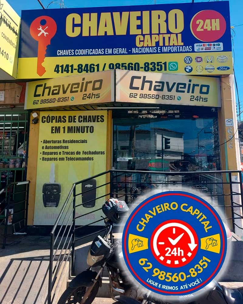 Imagem chaveiro CAPITAL 24 horas